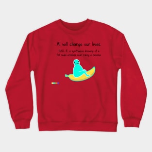 Artistic intelligence Crewneck Sweatshirt